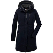 KILLTEC Damen Parka Funktionsparka mit abzippbarer Kapuze KOW 165 WMN PRK Dunkelnavy 48