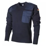 Max Fuchs Rundhalspullover Blau 48