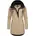 warme Teddyjacke lang Fleecemantel mit Kapuze YOUMODO Sand XXL 44