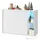 songmics home Sideboard  Beleuchtet  Weiß