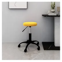 vidaXL Bürostuhl Samt Senfgelb
