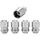 McGard Radsicherungsmuttern SU M14 x 1,5 Kegelsitz Gesamtlänge 41,6 mm SW21