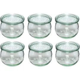 Weck Tulpenform-Glas 580 ml 6 St.