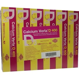 VERLA Calcium Verla D 400 Brausetablette 120 St.