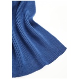 LASCANA Strickschal Damen blau Gr.