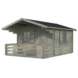 Palmako Emma 10,4 + 4,2 m2 - 34 mm Grau