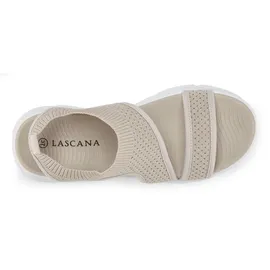 LASCANA Sandale Damen Beige 40