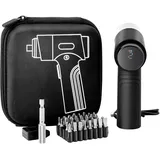 Vevor Akkuschrauber Set inkl. 1 x 2,5 Ah + 32 Bits + Digitalanzeige + LED-Licht + Typ-C-Ladefunktion