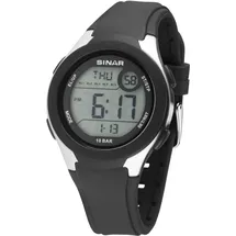 Sinar Jugenduhr Damen Herren Armbanduhr Digital Quarz Uni Silikon XV-19-1
