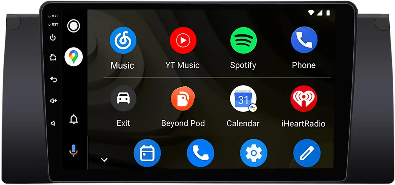 Junsun Radio für BMW X5 E53 5er E39 Android mit CarPlay & GPS - E53 - 4+64GB - 9 inch