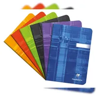 Clairefontaine 10x Heft A5, 48 Blatt blanko 90g - Sortiert 3680C