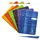 Clairefontaine 10x Heft A5, 48 Blatt blanko 90g - Sortiert 3680C