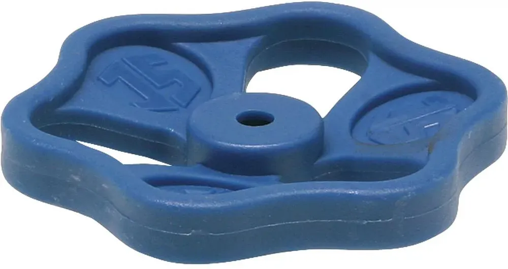 Handrad blau Polyamid 80 x 9 zu Blue-tec Ventile 1 1/2'' x 2''
