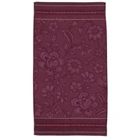 Pip Studio Jasmin Jacquard Dunkelrosa 55x100cm
