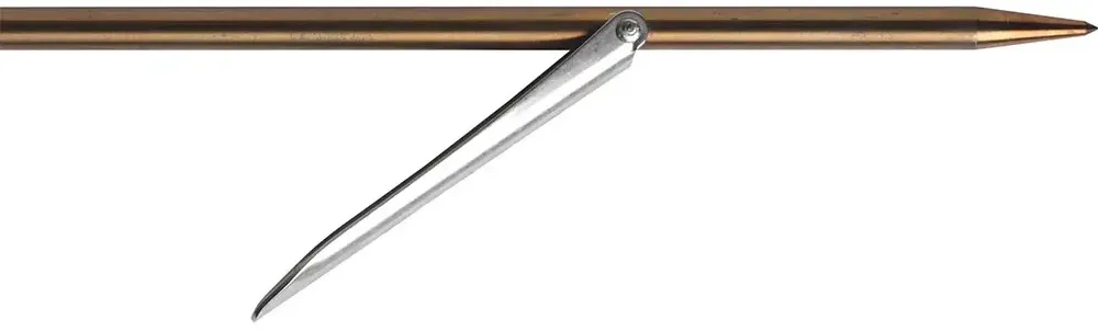Salvimar Inox 17-4ph Pacific 7.5 Mm Nicht Eingebetteter Flopper Speerrohr - Golden - 1700 mm