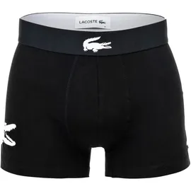 Lacoste Boxershorts Big Croc Print Schwarz S 3er Pack