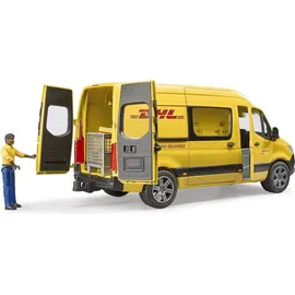 Bruder 02671 - MB Sprinter DHL mit Fahrer gelb 1:16