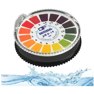 ECENCE 1x PH-Wert Teststreifen Indikator Lackmus Testpapier Lackmus-Papier Säure