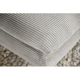 KAWOLA Longseat CHARME Polyester 130 x 95 x 160 cm Grau gepolstert, ergonomisch