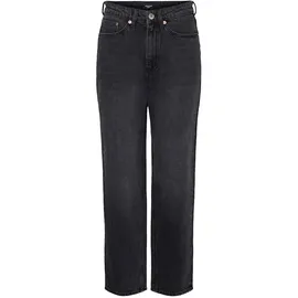 Vero Moda Loose-fit-Jeans VMTESSA (1-tlg) Plain/ohne Details grau 29