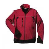 Elysee F-ELYSEE- Softshell-Jacke, Omega rot/schwarz