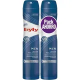 BYLY Deospray For Men 2 x 150 ml