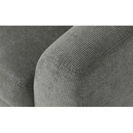 Smart Relaxsessel Valencia Mikrofaser 116 x 90 x 93 cm Grau