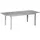 Merxx Amalfi Set 7-tlg. Tisch 200 x 90 cm inkl. Stapelsessel schwarz