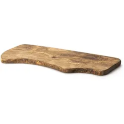 Continenta Schneidebrett Naturform mit Borke, Olivenholz 4992