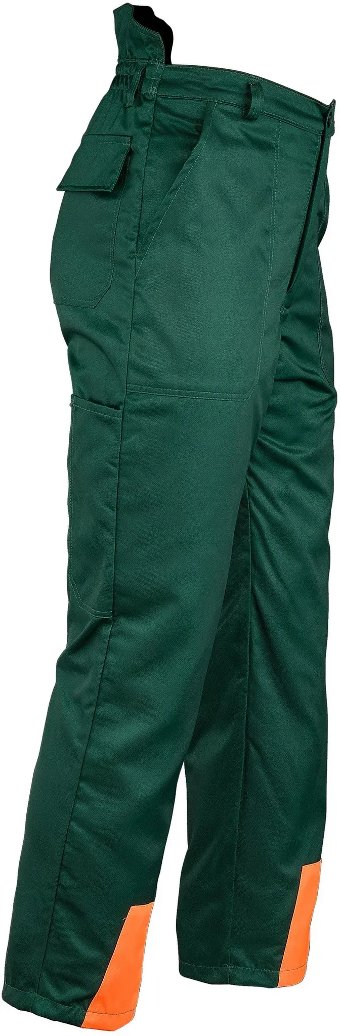 Profiforest Schnittschutz-Bundhose Classic, grün-orange, 29