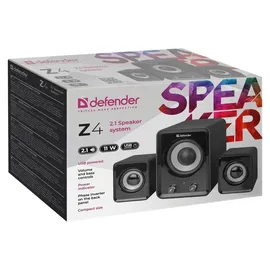 DEFENDER Z4 2.1 11W USB kabelgebundene Computer-Lautsprecher - Transparent