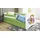 raumhirsch furniture Kinderbett Zoo 80 x 180 cm Holzwerkstoff grün