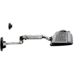 Ergotron LX Tastaturarm für Wandmontage & LX Sitz-Steh-Wandmontage-Tastaturarm