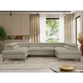 MKS Meble Ecksofa PABLO U 3-Sitzer Beige
