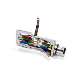 ANALOGIS Headshell HS-32 Plattenspieler, im Technics-Design, 9g, Aluminium, Chrom - Silber