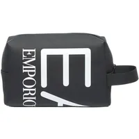 EA7 Unisex. 245076_3R910 Kosmetiktasche schwarz (OSFA), Lässig, Polyester