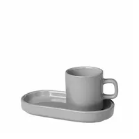 BLOMUS Espressotasse 0,05 l Grau 2 St.