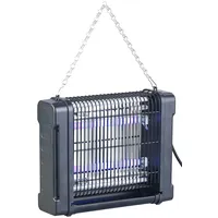 Lunartec UV-Insektenvernichter mit Rundum-Gitter, 2 UV-Röhren, 4.000 V, 12