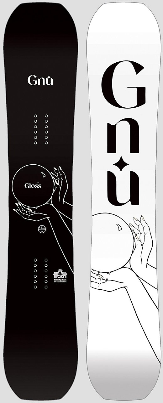 Gnu Gloss 2024 Snowboard uni Gr. 144