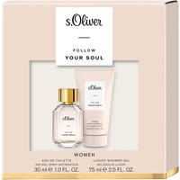 s.Oliver® Follow Your Soul Women | Geschenkset I Duo Set: Eau de Toilette 30 ml & Duschgel 75 ml