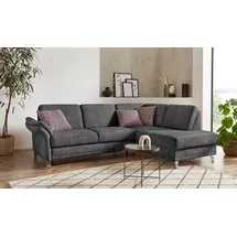 sit&more Eckcouch grau 2-Sitzer
