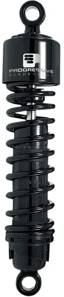 Progressive Suspension Progressive 412 Series American-tuned Gas Heavy-duty Harley Davidson 412-4066b Stoßdämpfer - Black - 292.1 mm
