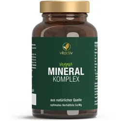 Vitactiv - Mineral Complex Vegan - mit Zink für den Säure-Basen-Stoffwechsel