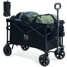 Timber Ridge Bollerwagen Faltbar 200L schwarz
