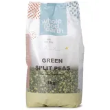 Wholefood Earth Bio Grüne Schälerbsen – 1 kg, Schälerbsen Grün Rein