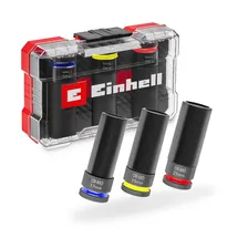 einhell accessories 3-tlg. Impact Stecknuss-Set 17/19/21 mm 80 mm