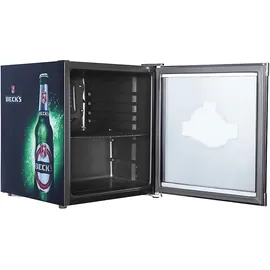 CUBES CC 240 E Getränkekühlschrank 48 l 510 mm hoch Schwarz/Grün