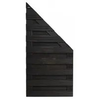 Andrewex Sichtschutzelement Goch 90 x 180 cm Anthrazit Holz