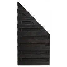 Andrewex Sichtschutzelement Goch 90 x 180 cm Anthrazit Holz