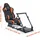 Vevor Lenkradständer, Simulator-Cockpit mit Doppelschienen-Doppelarm, passend für Logitech G25, G27, G29, G920, G923, Thrustmaster T300RS, TX F45... - Schwarz